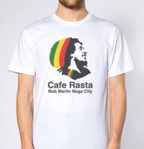 Cafe Rasta Reggae Bar Shirt by Bob Marlin Restaurant